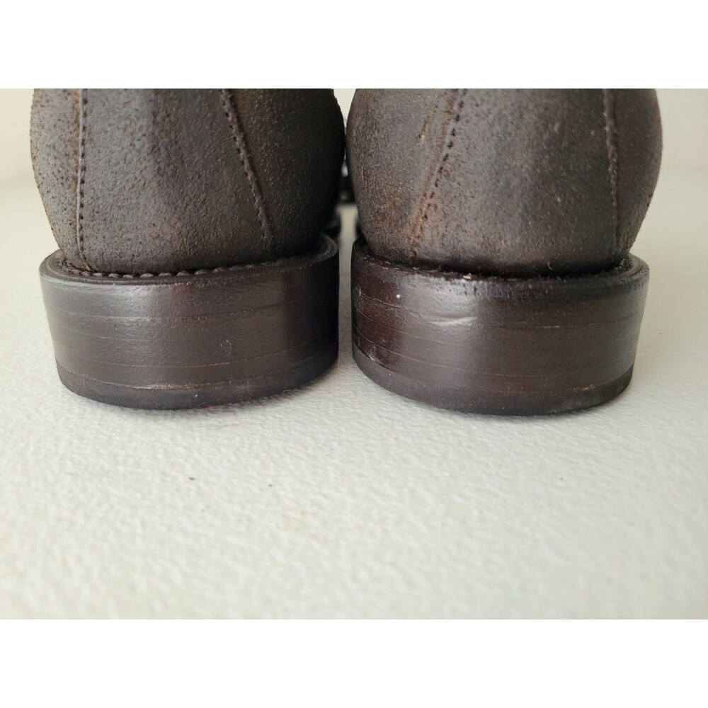 Thursday Boot Co Cavalier Dark Brown Suede Chelsea Boots Men’s 7.5 Goodyear Welt - Picture 15 of 16